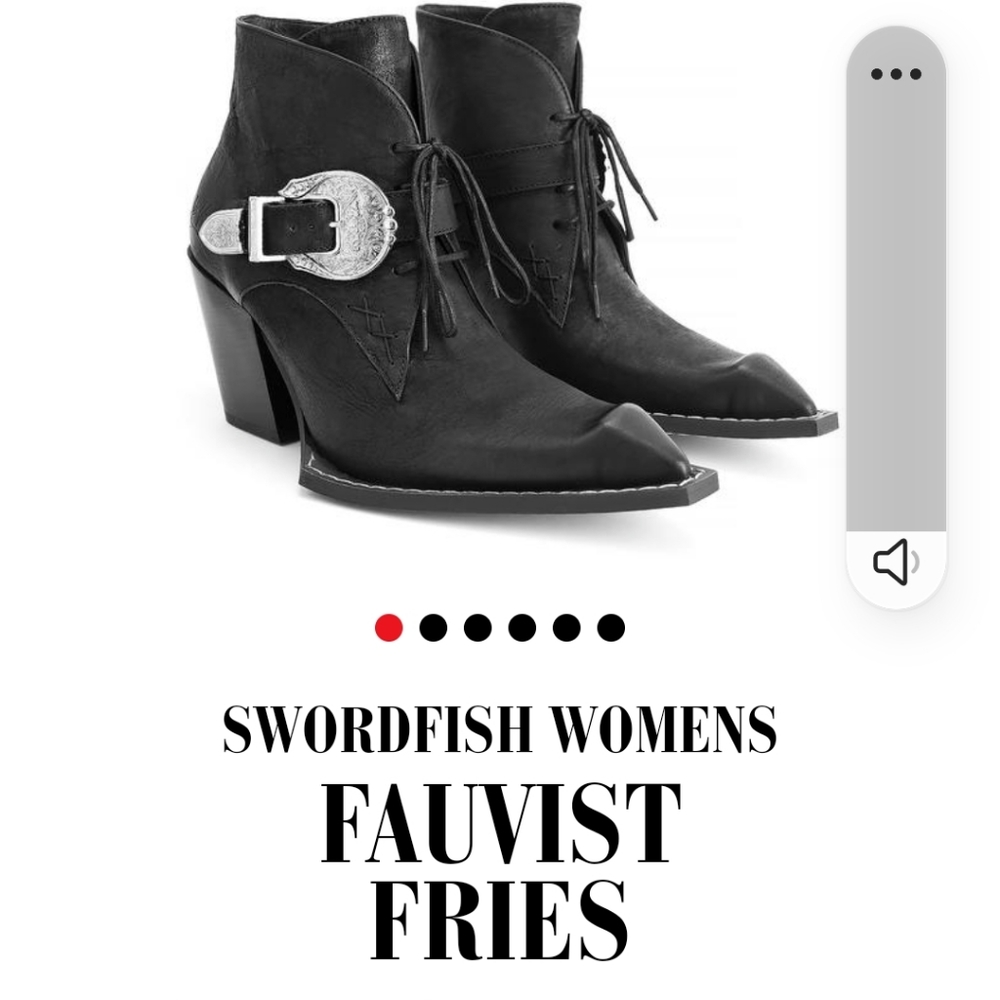 Fluevog Swordfish Fauvist Fries